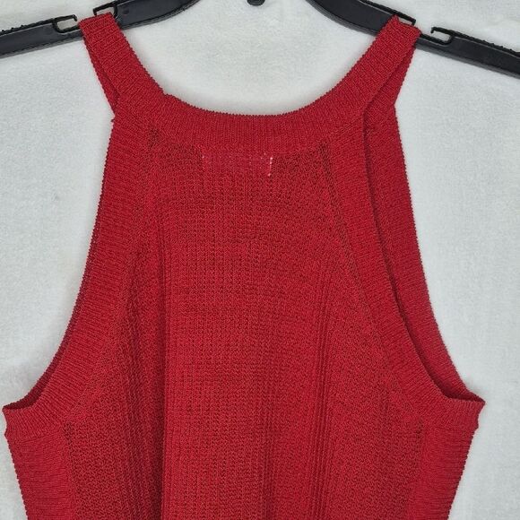 Prologue Red Knit Tank Top Size XL - Picture 8 of 9
